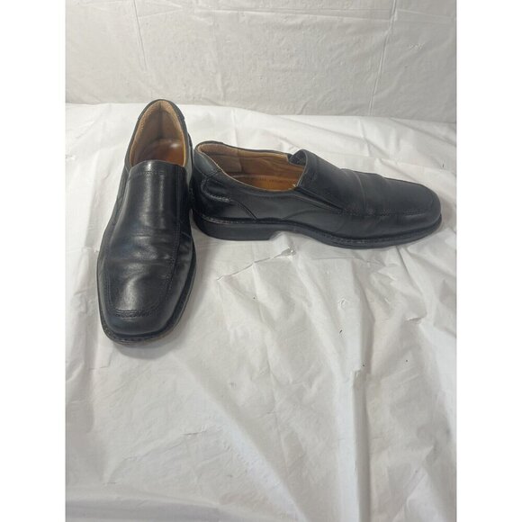 ECCO Seattle Slip On Loafers Black Leather size US 8 Eu 42 - Picture 11 of 15